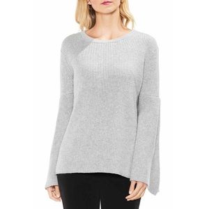 All Over Rib Bell Sleeve Sweater NWT